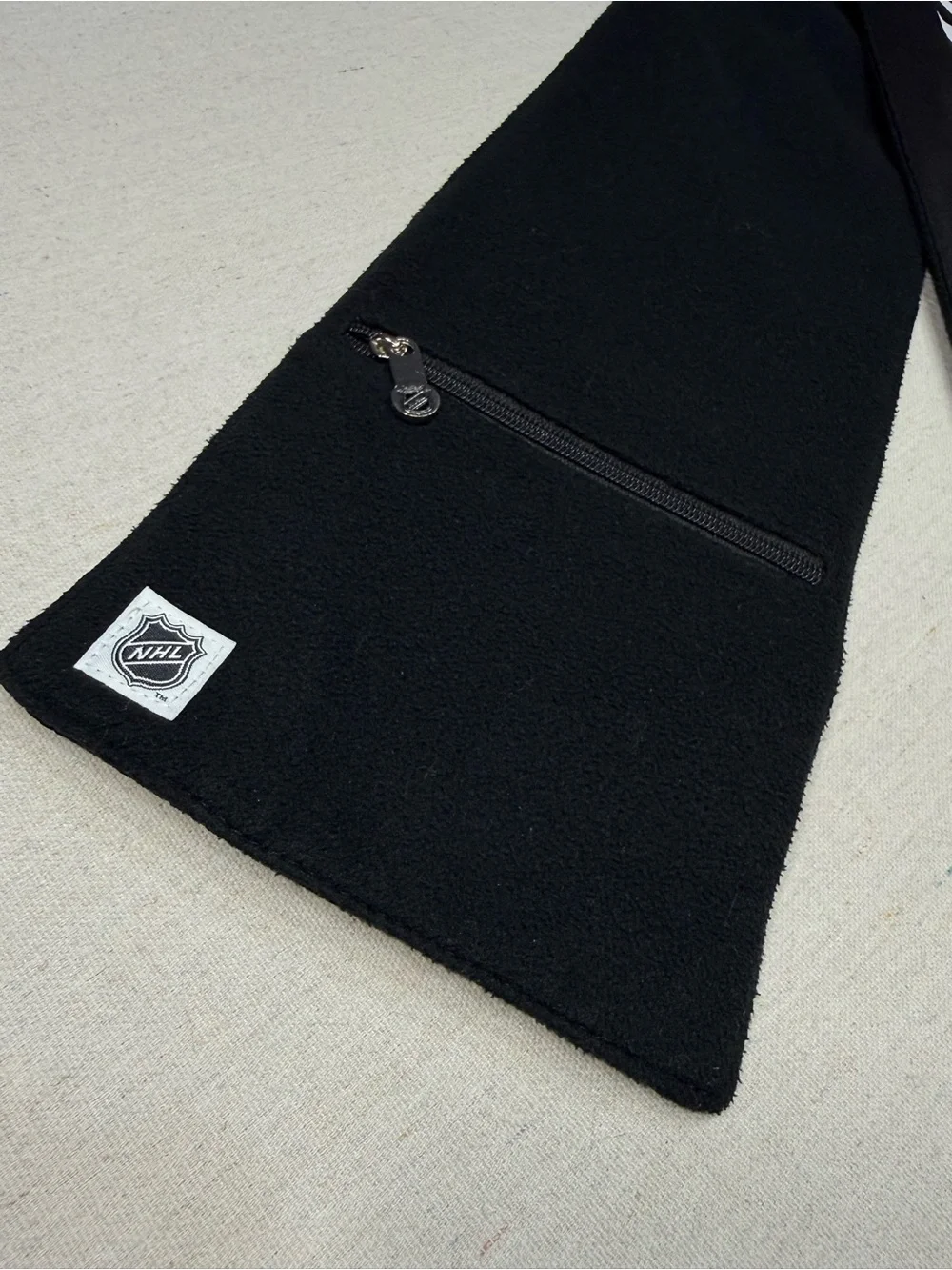 San Jose Sharks NHL Scarf with Logo - Black, Teal & Orange